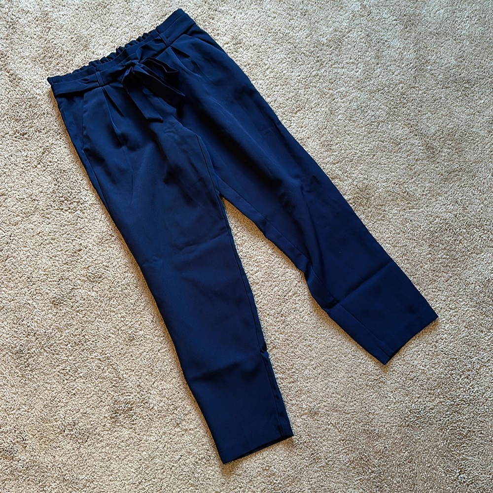Paper Bag Dress Pants